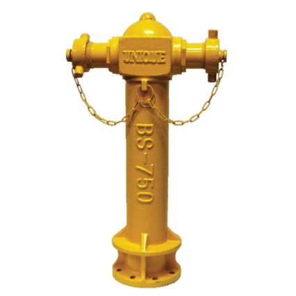 Uniquefire Plain End Pillar Hydrant