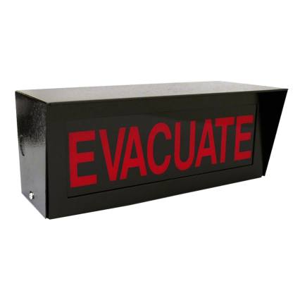 Evacuate Sign