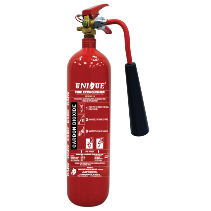 2 kg Portable Carbon Dioxide Fire Extinguisher